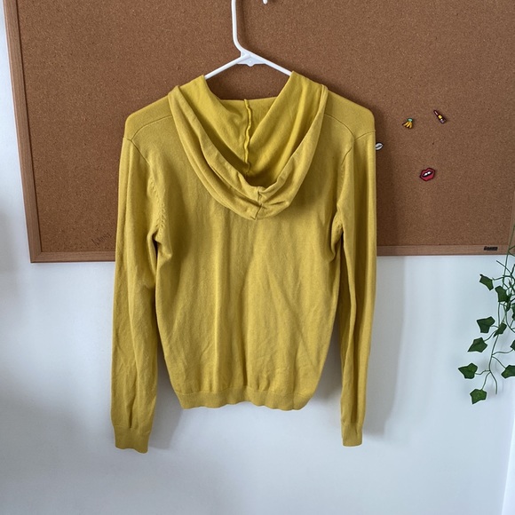 Yellow Zip-Up Sweatshirt - Picture 2 of 3